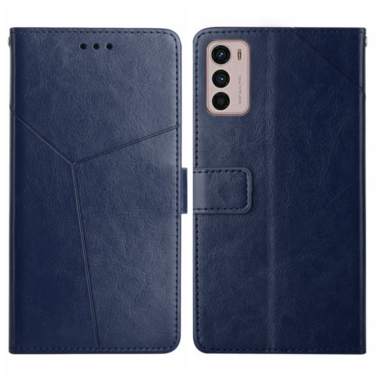 Y Stitching Horizontal Flip Leather Phone Case