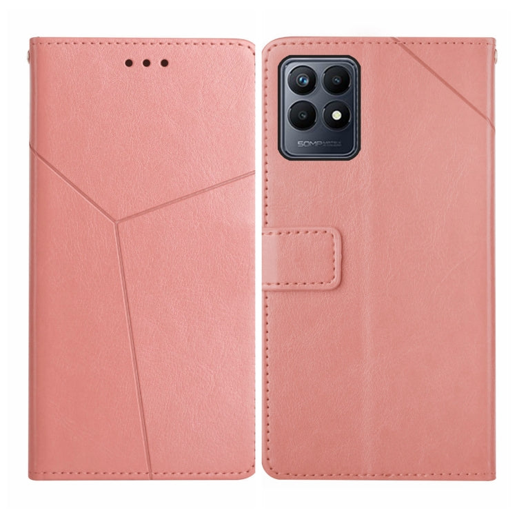 Y Stitching Horizontal Flip Leather Phone Case