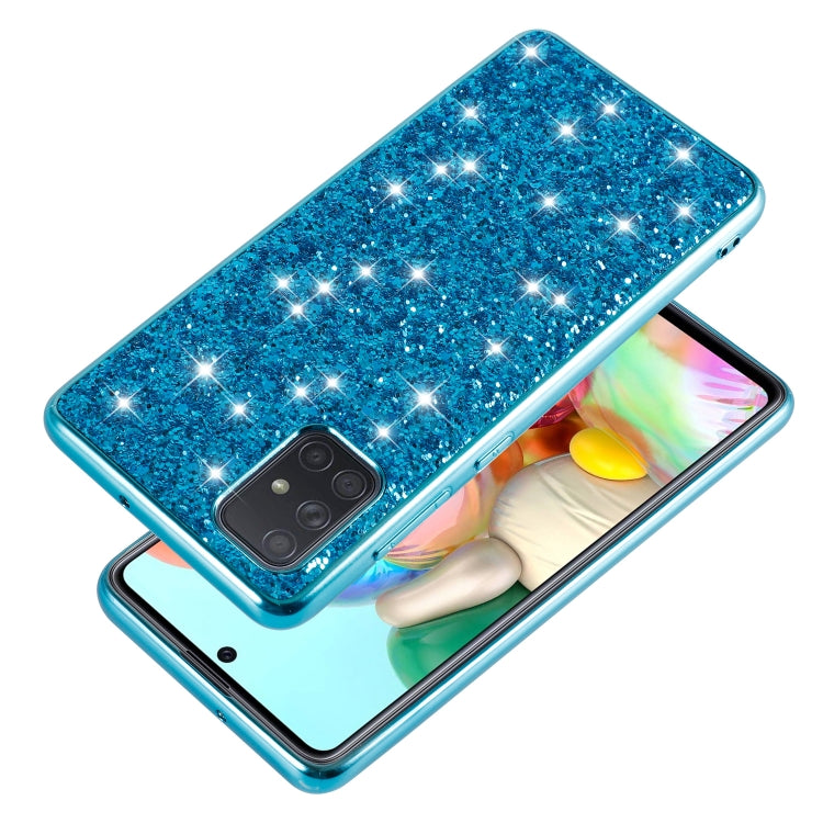 Plating Glittery Powder Shockproof TPU Protective Case