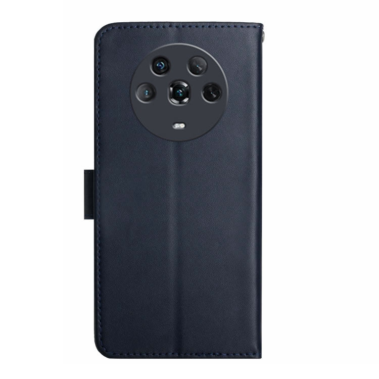 Genuine Leather Fingerprint-proof Horizontal Flip Phone Case