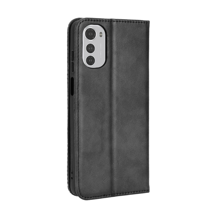 Magnetic Buckle Retro Crazy Horse Leather Phone Case