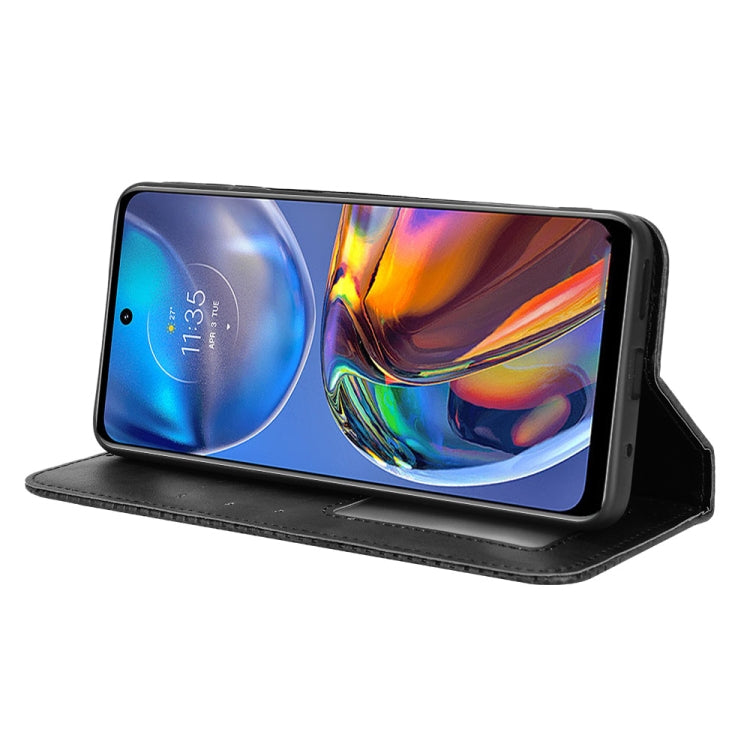 Magnetic Buckle Retro Crazy Horse Leather Phone Case