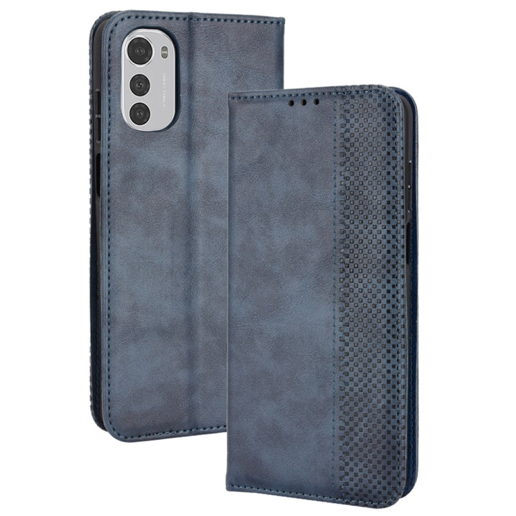 Magnetic Buckle Retro Crazy Horse Leather Phone Case