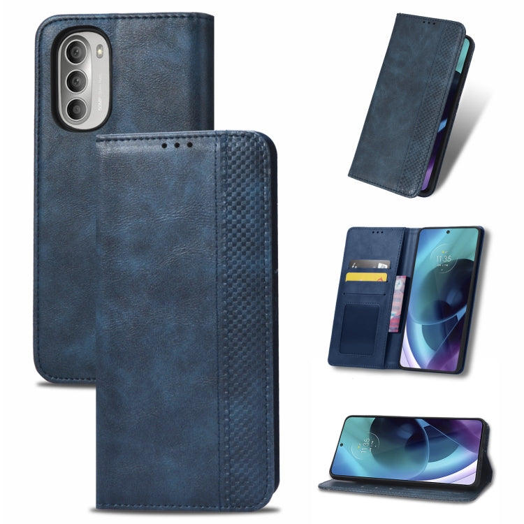 Magnetic Buckle Retro Crazy Horse Leather Phone Case