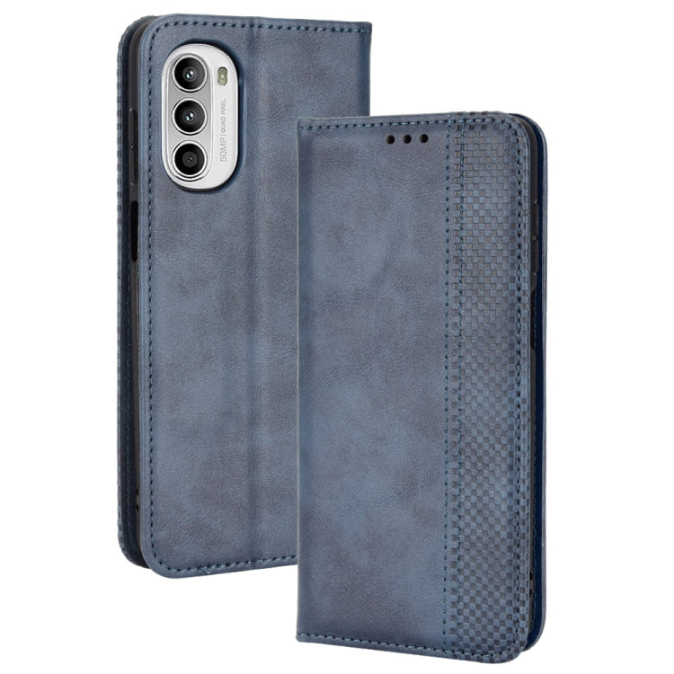Magnetic Buckle Retro Crazy Horse Leather Phone Case