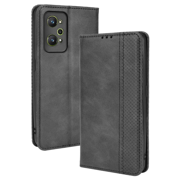 Magnetic Buckle Retro Crazy Horse Leather Phone Case