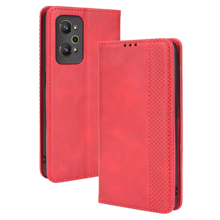 Magnetic Buckle Retro Crazy Horse Leather Phone Case