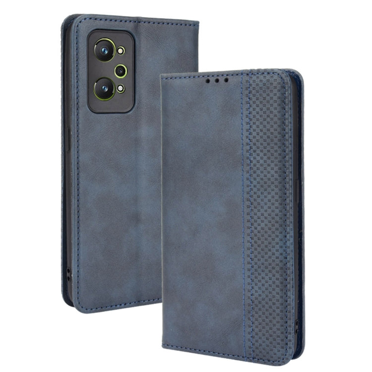 Magnetic Buckle Retro Crazy Horse Leather Phone Case