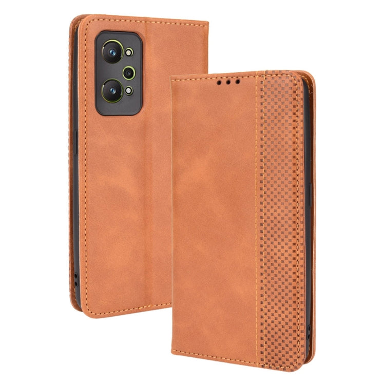 Magnetic Buckle Retro Crazy Horse Leather Phone Case