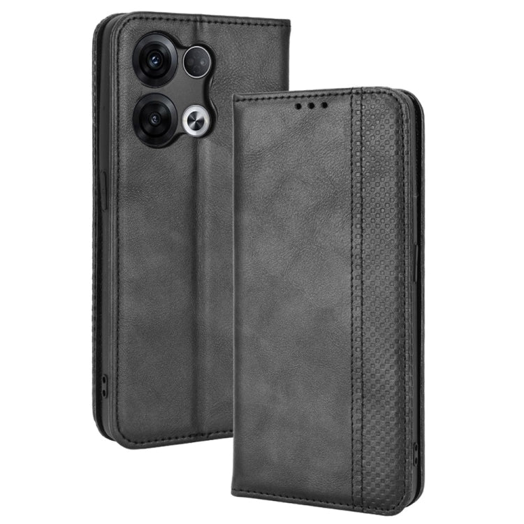 Magnetic Buckle Retro Crazy Horse Leather Phone Case