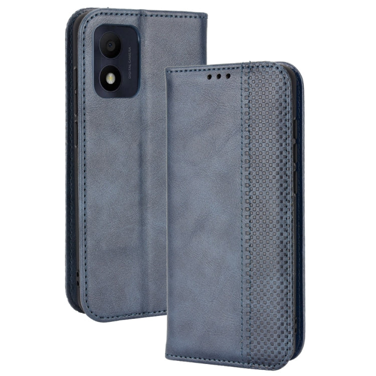 Magnetic Buckle Retro Crazy Horse Leather Phone Case