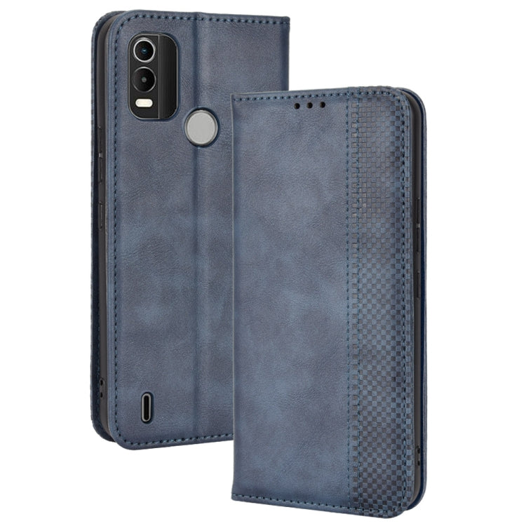 Magnetic Buckle Retro Crazy Horse Leather Phone Case