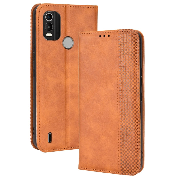 Magnetic Buckle Retro Crazy Horse Leather Phone Case