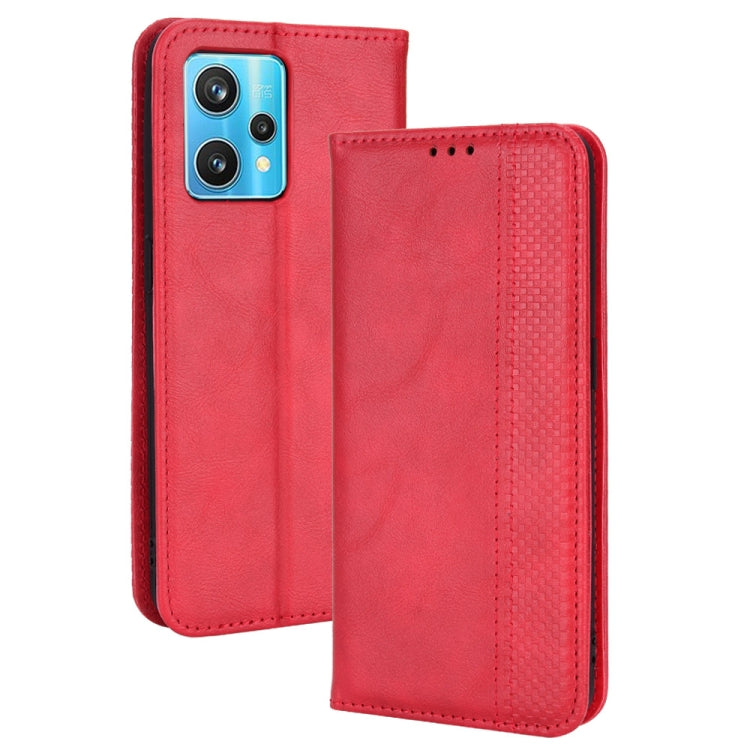 Magnetic Buckle Retro Crazy Horse Leather Phone Case