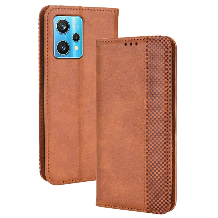 Magnetic Buckle Retro Crazy Horse Leather Phone Case