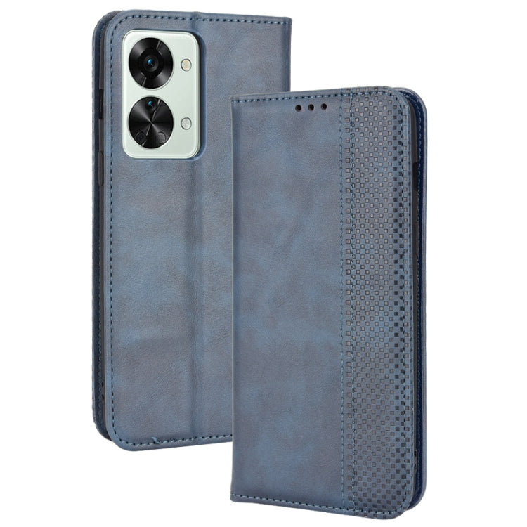 Magnetic Buckle Retro Crazy Horse Leather Phone Case