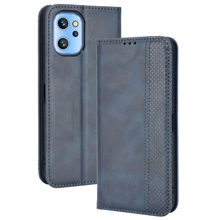 Magnetic Buckle Retro Crazy Horse Leather Phone Case