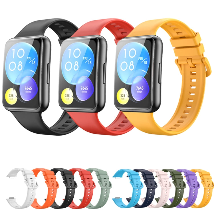 Solid Color Silicone Watch Band
