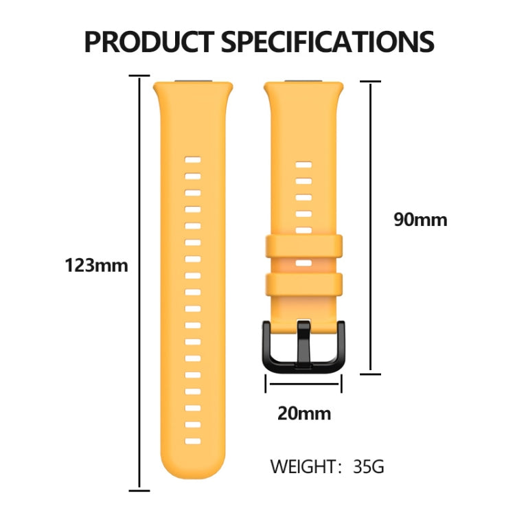 Solid Color Silicone Watch Band