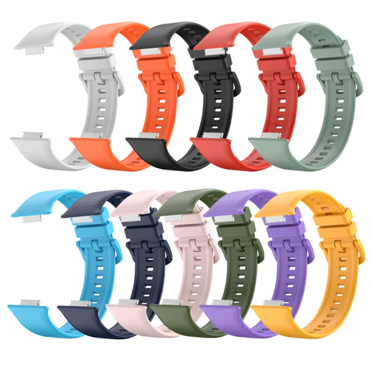 Solid Color Silicone Watch Band