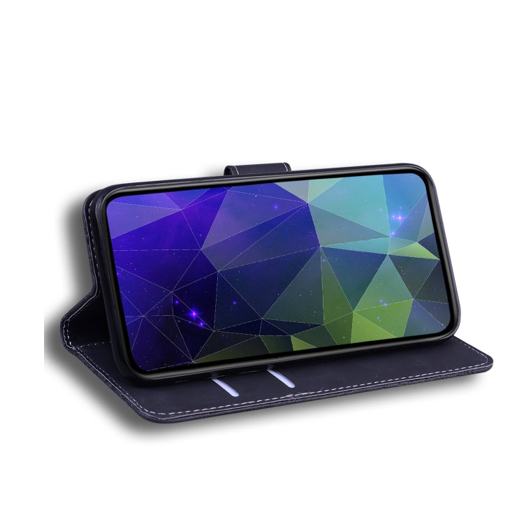 Skin Feel Pure Color Flip Leather Phone Case