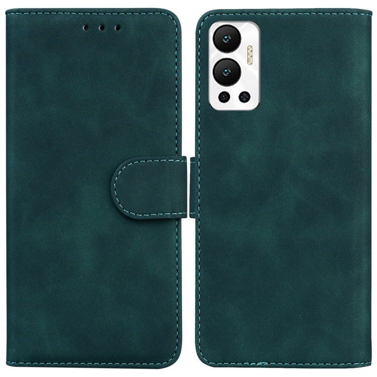 Skin Feel Pure Color Flip Leather Phone Case