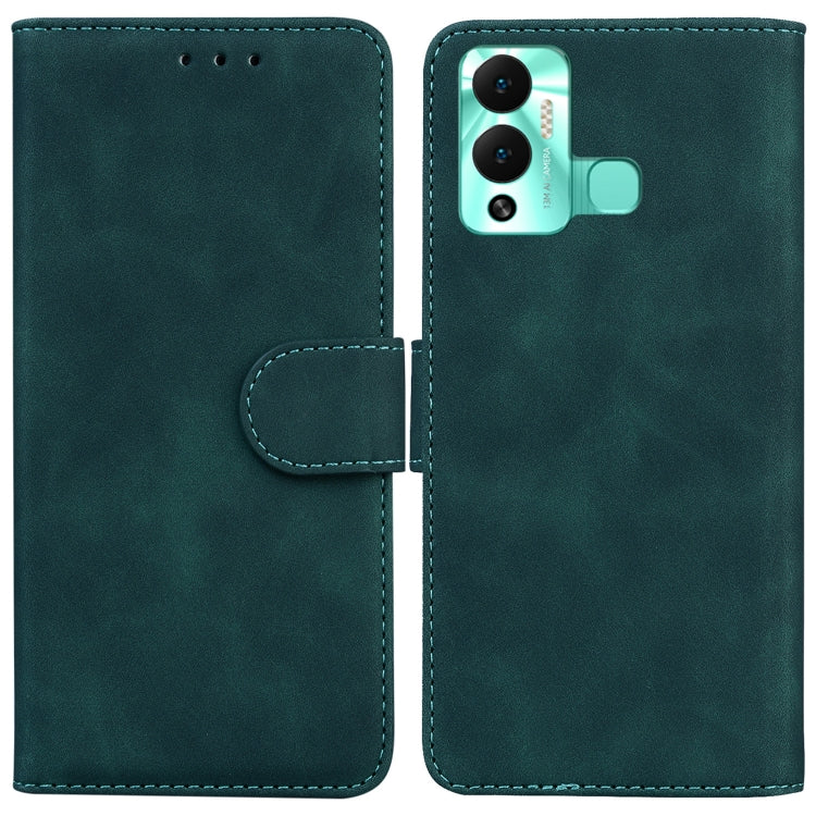 Skin Feel Pure Color Flip Leather Phone Case