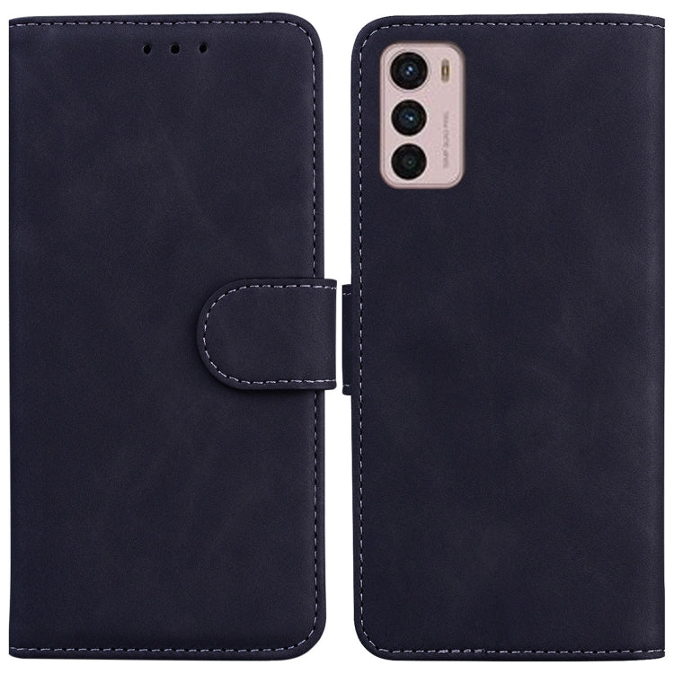 Skin Feel Pure Color Flip Leather Phone Case