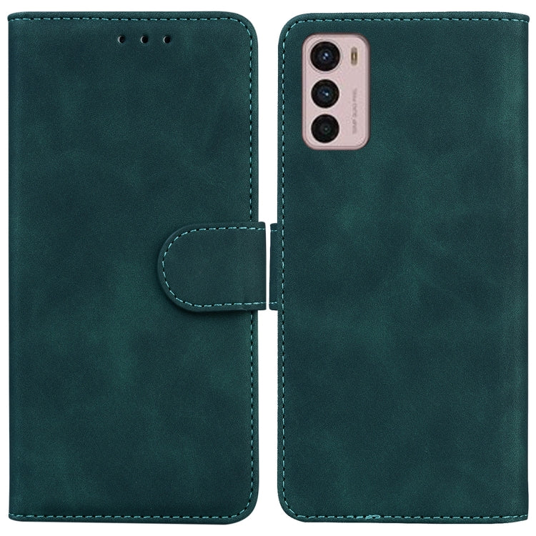 Skin Feel Pure Color Flip Leather Phone Case