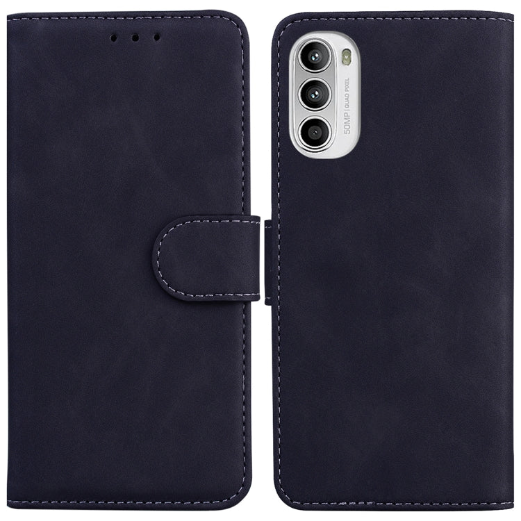 Skin Feel Pure Color Flip Leather Phone Case