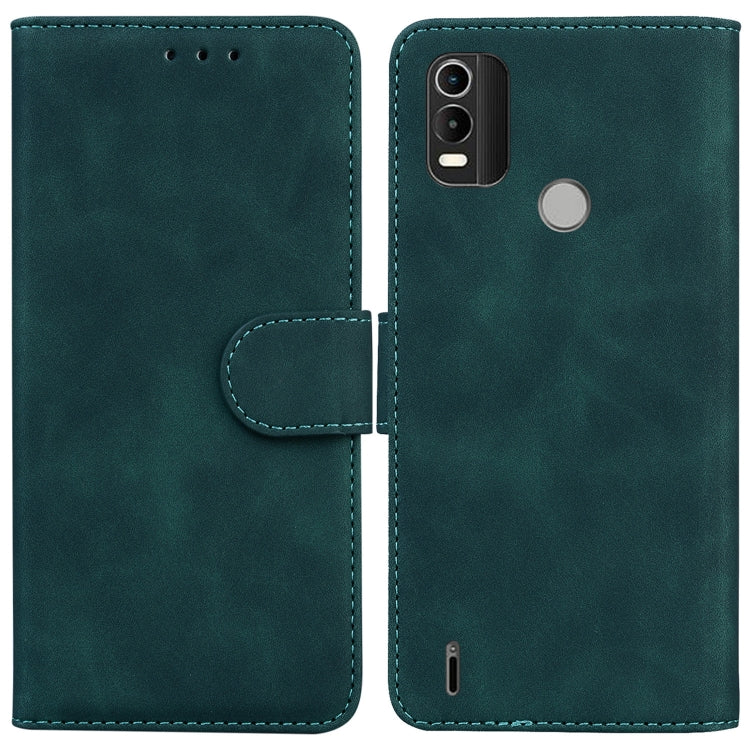 Skin Feel Pure Color Flip Leather Phone Case