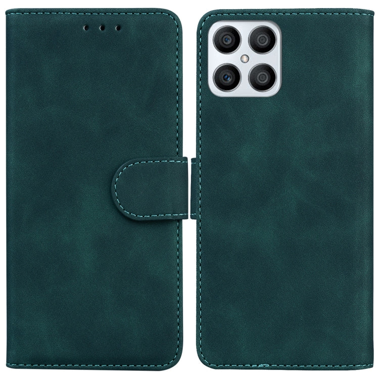 Skin Feel Pure Color Flip Leather Phone Case