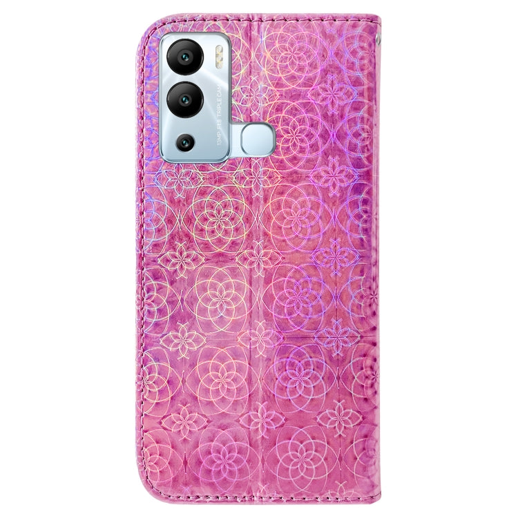 Colorful Magnetic Buckle Leather Phone Case