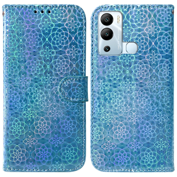 Colorful Magnetic Buckle Leather Phone Case