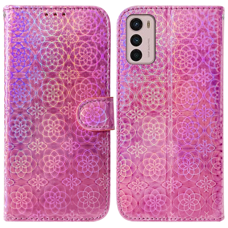 Colorful Magnetic Buckle Leather Phone Case