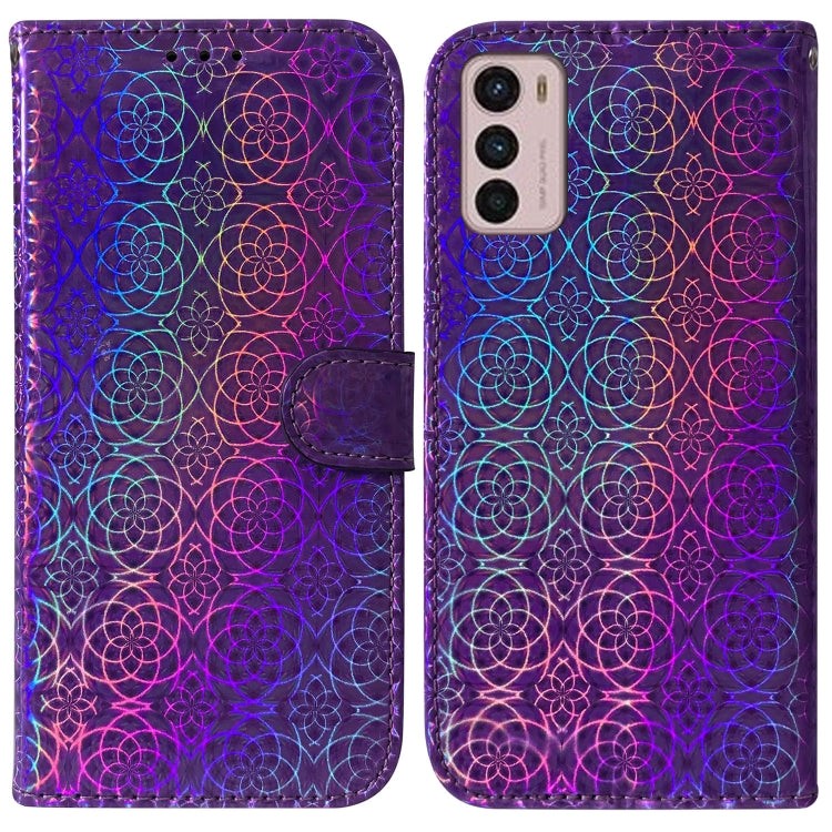 Colorful Magnetic Buckle Leather Phone Case
