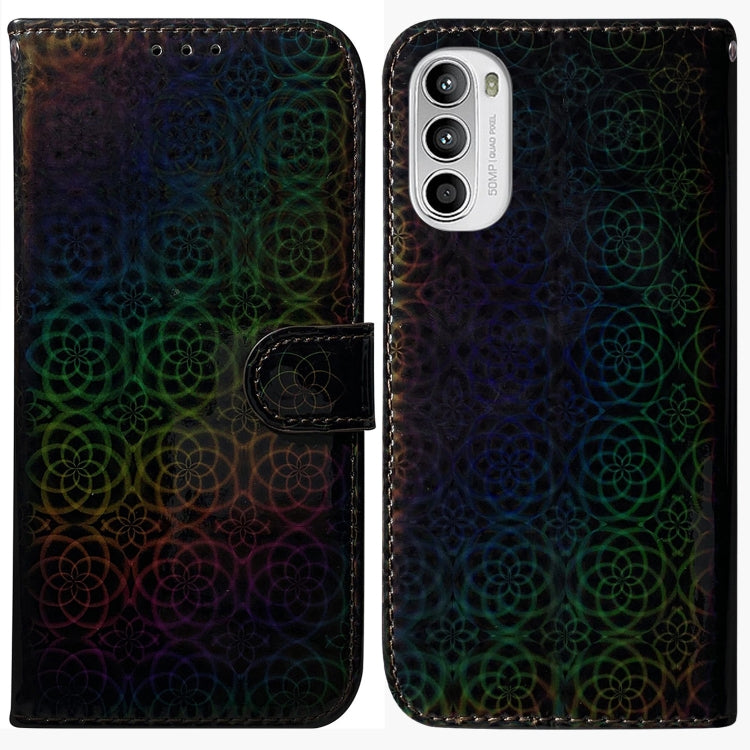 Colorful Magnetic Buckle Leather Phone Case