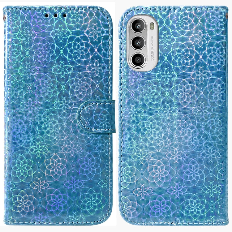 Colorful Magnetic Buckle Leather Phone Case