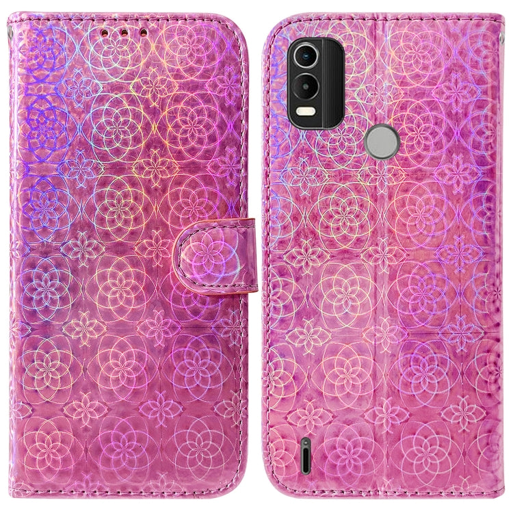 Colorful Magnetic Buckle Leather Phone Case