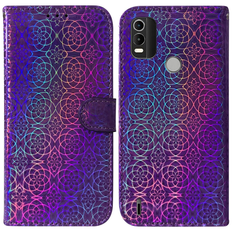 Colorful Magnetic Buckle Leather Phone Case