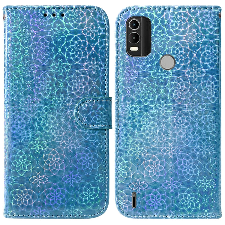 Colorful Magnetic Buckle Leather Phone Case
