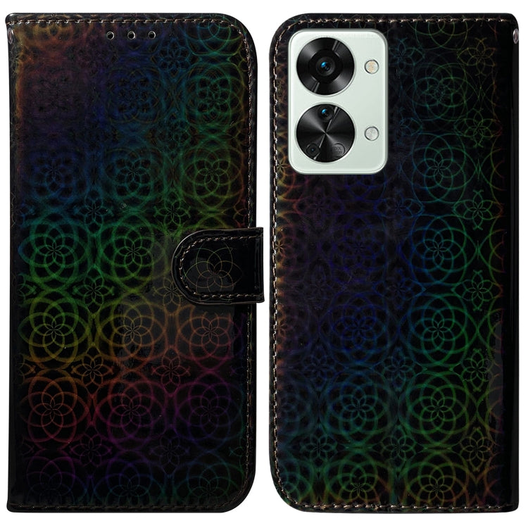 Colorful Magnetic Buckle Leather Phone Case