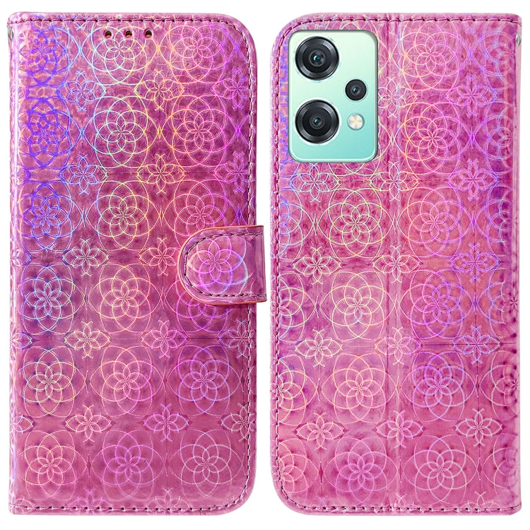 Colorful Magnetic Buckle Leather Phone Case