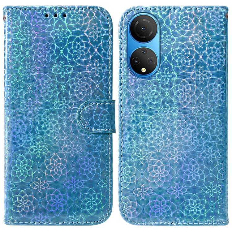 Colorful Magnetic Buckle Leather Phone Case