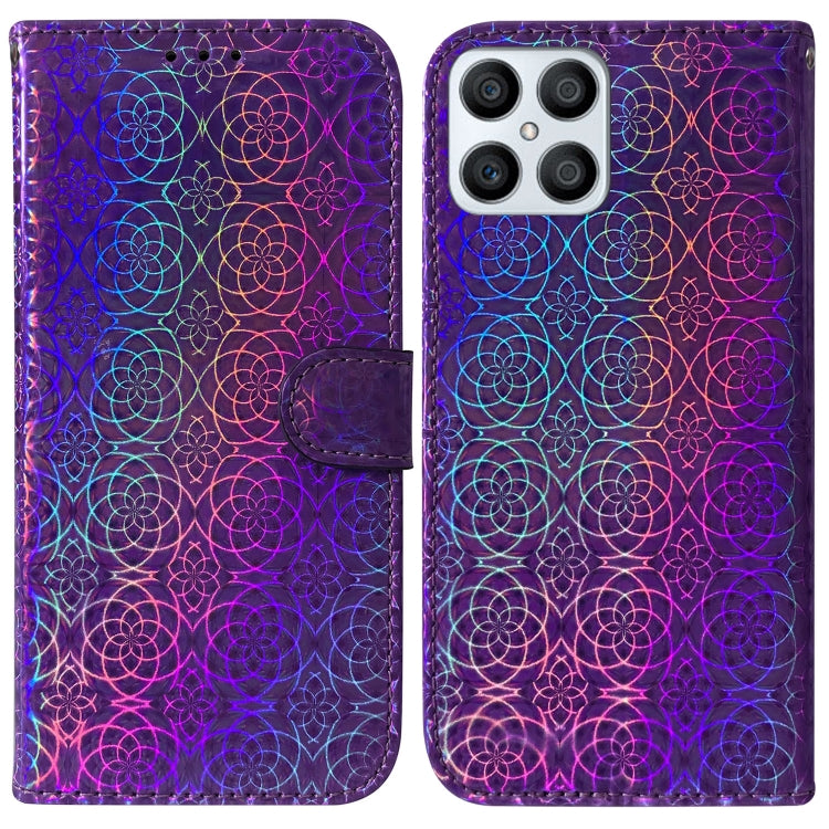 Colorful Magnetic Buckle Leather Phone Case