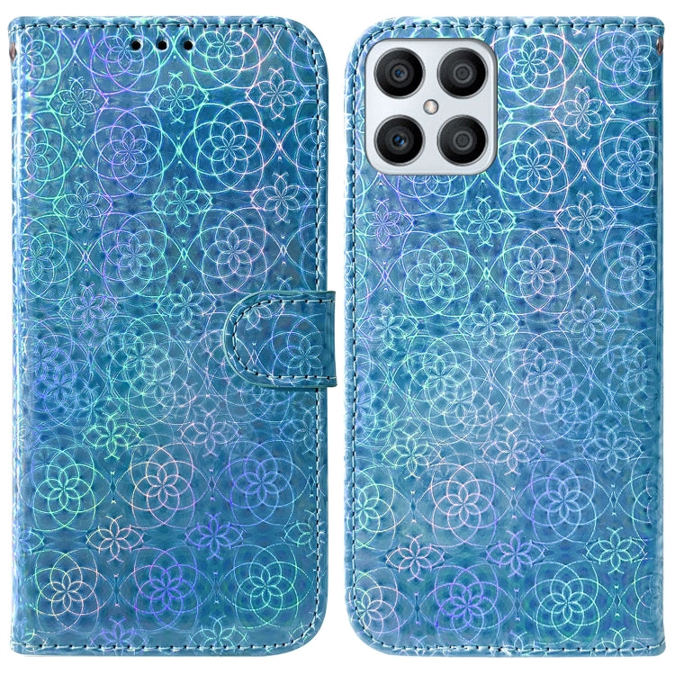 Colorful Magnetic Buckle Leather Phone Case