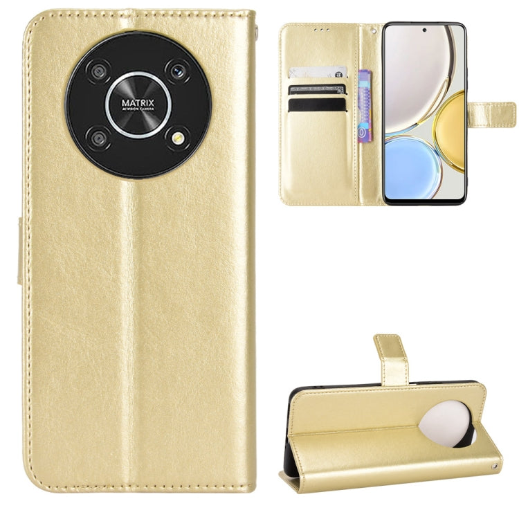 Crazy Horse Texture Horizontal Flip Phone Leather Case