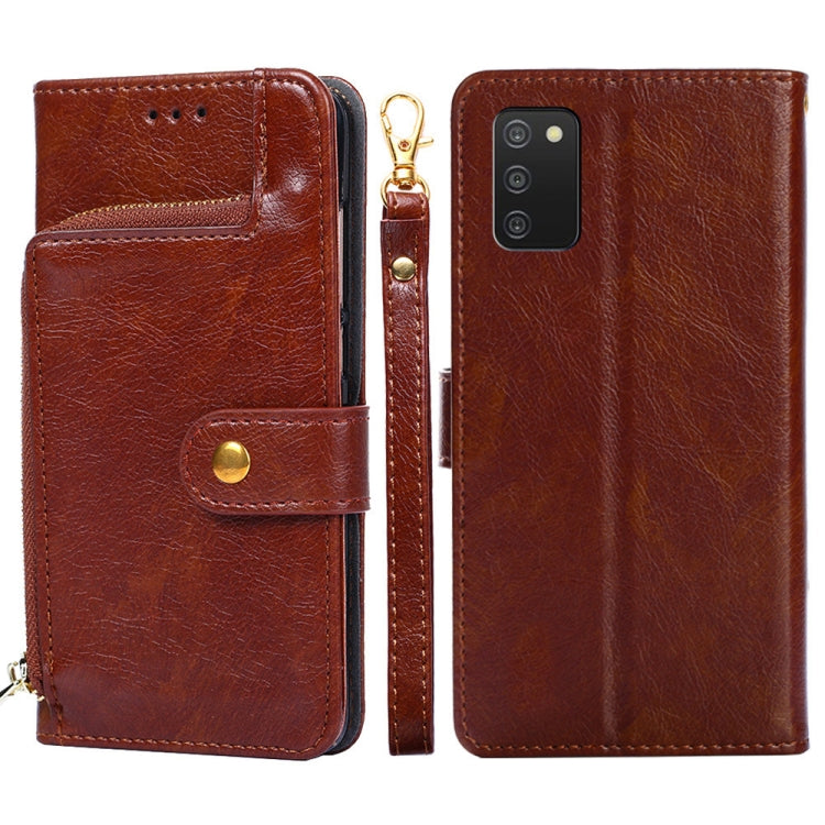 Zipper Bag PU + TPU Horizontal Flip Leather Phone Case