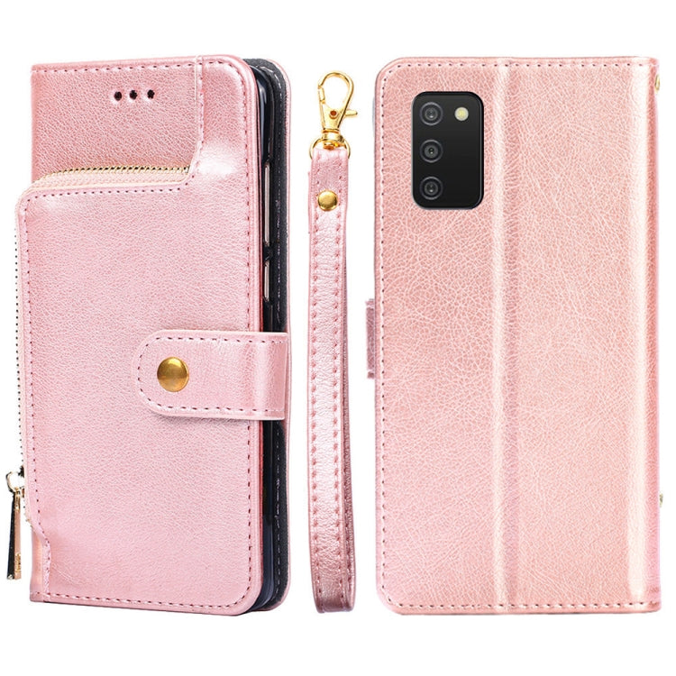 Zipper Bag PU + TPU Horizontal Flip Leather Phone Case