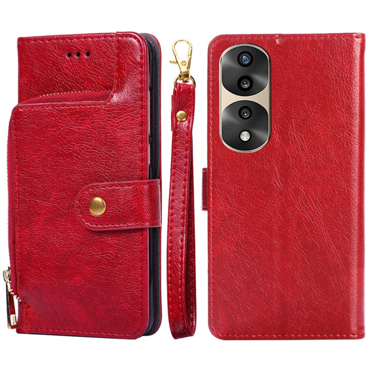 Zipper Bag PU + TPU Horizontal Flip Leather Phone Case